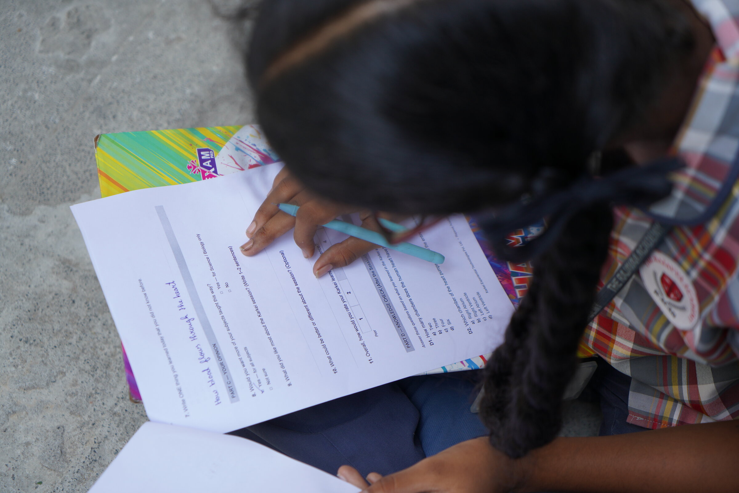 The Rajavva Public School pilot — classroom view